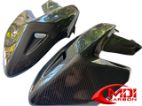 2007-2012 Ducati Hypermotard 796 1100 100% Carbon Fiber Body Side Panel Fairing