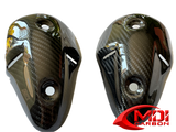 Ducati Carbon Fiber Monster Silencer Guard for models 696 1100 1100S Years 2008