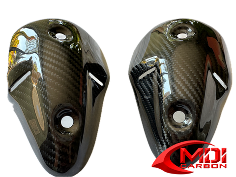 Ducati Carbon Fiber Monster Silencer Guard for models 696 1100 1100S Years 2008