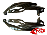 2014+ Kawasaki Z1000 Carbon Fiber Motorcycle Front Headlight Side Fairing Cover