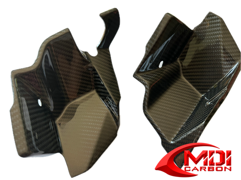 KTM Carbon Fiber 990 Super Duke Side Inserts Fits 2007 2011