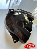 2018-2025 Ninja H2 SX / SE+ Carbon Fiber Sprocket Chain Case Cover Fairing Cowl