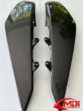 REAL CARBON FIBER Under Tank Cover Panel Fairing KAWASAKI Z1000 2010-2013