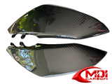 REAL CARBON FIBER Under Tank Cover Panel Fairing KAWASAKI Z1000 2010-2013