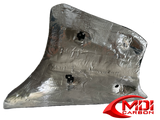 2006-2015 Yamaha FZ1 Fazer Lower Heat Shield - 100% Carbon Fiber