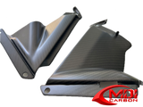2009-2015 Aprilia RSV4 Carbon Fiber Lower Side Puller Cover Panel Fairing Cowl