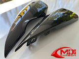 2015-2020 Suzuki GSX-S1000, GSX-S1000Z Belly Pan Top Panels - 100% Carbon Fiber