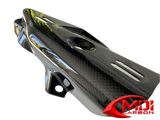2011-2015 Ninja ZX-10R Carbon Fiber Exhaust Muffler Pipe Heat Shield Cover Cowl