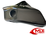 Ducati Monster 821 1200 S R Coolant Tank Cover Right Engine Shroud Carbon Fiber