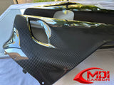 Kawasaki Carbon Fiber Ninja ZX 6R 636 Lower Side Fairing Set Fits 2005 2006