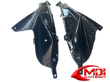 100% Carbon Fiber 2009-2014 BMW S1000RR Upper Side Fairings Badge Holders Infill