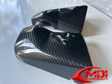 Kawasaki Carbon Fiber ZX12R Air Box Side Covers Fits 2000 2001