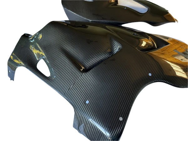 Tank Side Panels In 100% Carbon Fiber For Yamaha R6 06-07 - Foto 5