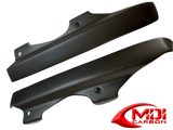 Aprilia Carbon Fiber RSV Tuono 2003 2005 Radiator Covers