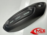 Ducati Carbon Fiber New Hypermotard Heat guard + Heat Foil