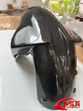 Kawasaki Carbon Fiber ZX6R 636 Front Fender Hugger Fits 2005 2007