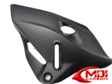 Ducati Monster 821 1200 S R Coolant Tank Cover Right Engine Shroud Carbon Fiber