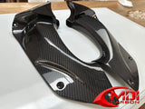 Kawasaki Carbon Fiber ZZR1400_ZX14 Air Duct Tubes Fits 2006 2011