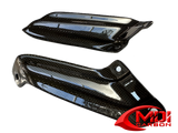 APRILIA RSVR 2004-2009 CARBON FIBER REAR EXHAUST HANGERS