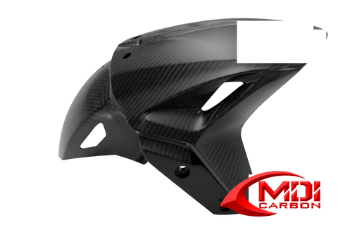 100% Carbon Fiber Front Fender Kawasaki Z H2 2021-