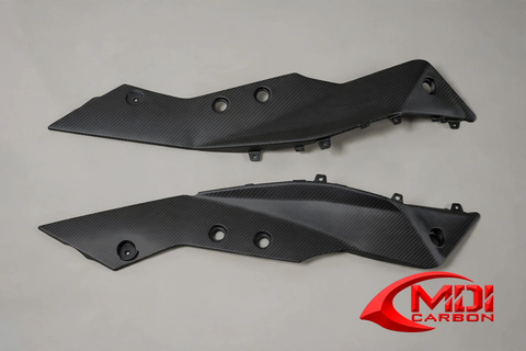 KTM 1290 Super Adventure 2015 Carbon Fiber Rear Seat Side Panels carbon fiber