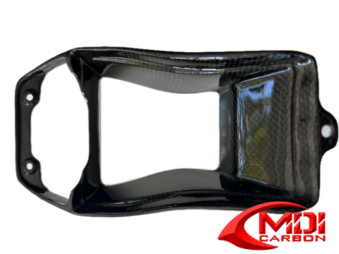 2011-2015 ZX-10R Air Intake Cover Panel Nose Fairing Center Carbon Fiber ZX10R