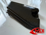 Kawasaki Carbon Fiber ER6F 2006 2008 Electronic Diagnostics Cover
