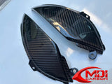 Kawasaki Carbon Fiber Ninja ZX6R 636 Lower Tank Trim Fits 2005 2006_7