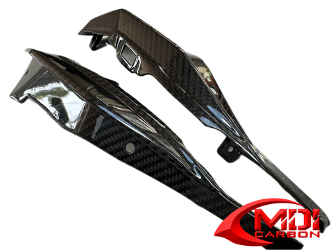 Kawasaki Carbon Fiber Side Panels Kawasaki zx-4rr 2023-2024