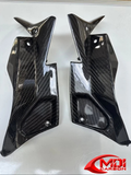 Kawasaki Carbon Fiber Z1000 2014 inside Air Scoops