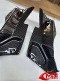 Kawasaki Carbon Fiber Z1000 2014 inside Air Scoops