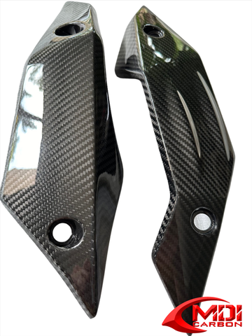 Kawasaki Carbon Fiber Z1000 Belly Pan Fits 2007 2009
