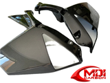 Kawasaki Carbon Fiber Z1000 Upper Side Turn Signal Panel Fairing Carbon fiber Fit To KAWASAKI Z1000 10-13 Panels Fits 2010 2011