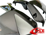 Kawasaki Carbon Fiber Z1000 Upper Side Turn Signal Panel Fairing Carbon fiber Fit To KAWASAKI Z1000 10-13 Panels Fits 2010 2011