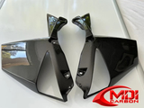 Kawasaki Carbon Fiber Z1000 Upper Side Turn Signal Panel Fairing Carbon fiber Fit To KAWASAKI Z1000 10-13 Panels Fits 2010 2011