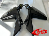 Kawasaki Carbon Fiber Z1000 Upper Side Turn Signal Panel Fairing Carbon fiber Fit To KAWASAKI Z1000 10-13 Panels Fits 2010 2011