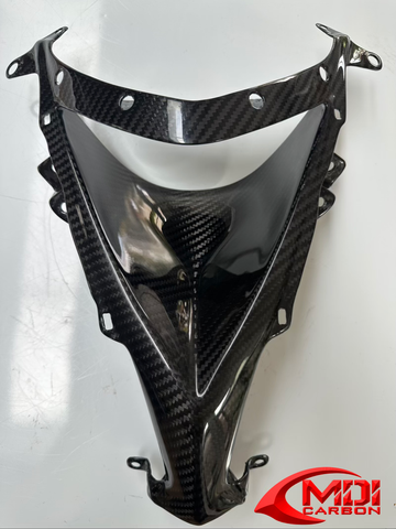 Kawasaki Carbon Fiber ZX10R Front Center Fairing Fits 2008 2010