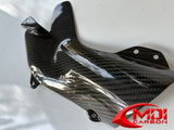 Kawasaki Carbon Fiber ZX10R Heat Shield Fits 2006 2007_1