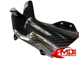 Kawasaki Carbon Fiber ZX10R Heat Shield Fits 2006 2007