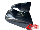 Kawasaki Carbon Fiber ZX12R Air Box Side Covers Fits 2000 2001