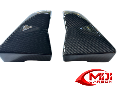 Kawasaki Carbon Fiber ZX12R Air Box Side Covers Fits 2000 2001