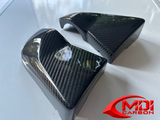 Kawasaki Carbon Fiber ZX12R Air Box Side Covers Fits 2000 2001
