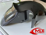 Kawasaki Carbon Fiber ZX12R Front Fender Hugger Fits 2001 2005_1