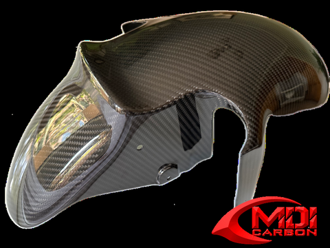 Kawasaki Carbon Fiber ZX12R Front Fender Hugger Fits 2001 2005