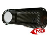Kawasaki Carbon Fiber ZX12R Gas Tank Cover Fits 2001 2005
