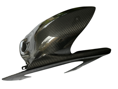 Kawasaki Carbon Fiber ZX14 2012-2020 Rear Hugger with Chain Guard
