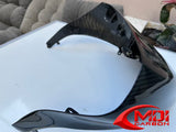 Kawasaki Carbon Fiber ZX6R 636 Tank Cover Fits 2005 2006_12