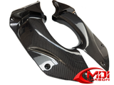 Kawasaki Carbon Fiber ZZR1400_ZX14 Air Duct Tubes Fits 2006 2011_3