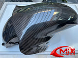 Kawasaki Carbon Fiber ZZR1400 ZX14 Front Fender Mudguard Fits 2006 2019+2