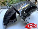 Kawasaki Carbon Fiber ZZR1400 ZX14 Front Fender Mudguard Fits 2006 2019